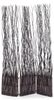 DESIGN DELIGHTS Paravent RAUMTEILER "WAVE 3", Weide, 170x120cm (HxB), Paravent, Trennwand Bild 4