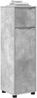 vidaXL Badezimmerschrank Beton Grau 30,5 x 30 x 101 cm Holzwerkstoff 888740 Bild 3