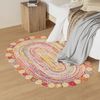 Juteteppich - Lerina 240 x 170 cm - mehrfarbig - oval Bild 2