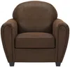 Vente-unique - VICTORY Sessel StoffStoff Braun - B 81 cm x H 89 cm x L 94 cm Bild 2