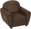 Vente-unique - VICTORY Sessel StoffStoff Braun - B 81 cm x H 89 cm x L 94 cm Bild 3