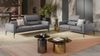 Sofanella 2-Sitzer SALERNO Ledercouch Leder Sofa in Rot Bild 5