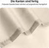 Duschvorhang Beige 140x180 cm, Antischimmel, Wasserabweisend, Waschbar Bild 5