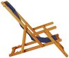 vidaXL Liegestuhl mit Kissen 2 pcs Braun Massivholz Akazie 3325143 Bild 5