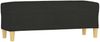 vidaXL Sitzbank Schwarz 100x35x41 cm Stoff 349379 Bild 2
