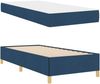 vidaXL Bettrahmen mit Matratze Blau 100 x 200 cm Stoff 3398919 Bild 5