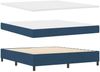 vidaXL Boxspringbett mit Kopfteil Blau 180 x 200 cm Stoff 3344015 Bild 4