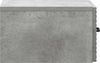 vidaXL Wandmontierter Nachttisch Betongrau 34,5 x 33 x 20 cm 898601 Bild 5