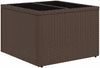 vidaXL 10-tlg. Garten-Sofagarnitur mit Kissen Braun Poly Rattan 3219454 Bild 5