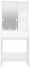 vidaXL Schminktisch mit LED Weiß 60x40x140 cm 808828 Bild 5