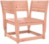 vidaXL Gartensofa mit Armlehnen und Kissen Massivholz Douglasie 844697 Bild 4