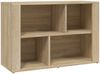 vidaXL Sideboard Sonoma-Eiche 80x30x54 cm Holzwerkstoff 819479 Bild 2