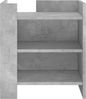 vidaXL Nachttisch Betongrau 45x50x50 cm Holzwerkstoff 848293 Bild 4