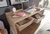 Schreibtisch MASSA 120 cm, Design Büro-Tisch in Sonoma Eiche, Moderner Computer-Tisch mit 3 Schubladen und Stauraum, Platzsparender Jugend-Schreibtisch auch für Laptop geeignet Bild 5