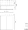 Micadoni Boxspringbett Mamaia Boucle Baloo Weiß 140x200 Bild 2