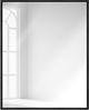 WANDStyle Wandspiegel H270 aus Aluminium in Schwarz matt 61 x 81 cm im Stil Modern Bild 2