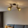 Spotstrahler, 2 flammig, Spots flexibel, L 25 cm Bild 3