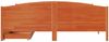 vidaXL Massivholzbett ohne Matratze Wachsbraun 200x200 Kiefernholz 3301778 Bild 4