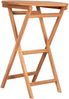 deVries Stehtisch "WOODIE" aus Teakholz (Basic) rund klappbar Größe Ø 80 x 110 cm Bild 1