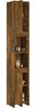 vidaXL Badezimmerschrank Räuchereiche 30x30x183,5 cm Holzwerkstoff 815108 Bild 4