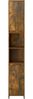 vidaXL Badezimmerschrank Räuchereiche 30x30x183,5 cm Holzwerkstoff 815108 Bild 5
