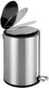 WENKO MONZA Kosmetikeimer 3 Liter, Silber glänzend, Easy Close, Edelstahl Bild 2