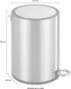 WENKO MONZA Kosmetikeimer 3 Liter, Silber glänzend, Easy Close, Edelstahl Bild 4