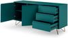 Sideboard MDF/Metall Blau 150 x 40 x 70 cm Bild 3