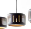 Brilliant AG Leuchten 99800-86 Pendelleuchte Tyas 3-flammig schwarz goldfarben Bild 5