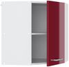Hängeschrank R-Line Bordeaux Hochglanz 57 cm Eckhängeschrank mit Tür Vicco Bild 5