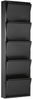 Schuhkipper >BLACK< (1stk) Schwarz lackiert, Metall, montiert - 50x172x15cm (BxHxT) Bild 2