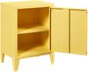 Nachtschrank Inari Türgriff links Stahl Gelb [en. casa] Bild 4