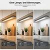 ANYSUN LED Unterbauleuchte Küche Akku Schrankbeleuchtung mit Bewegungsmelder 23cm 40cm 60cm, Küche Licht USB-C Aufladbar Nachtlampe Magnetisch Unterschrank Beleuchtung, Touch Steuerung, LED fest integriert, Neutralweiß, Kaltweiß, Warmweiß, 3 Farbe Dimm... Bild 4