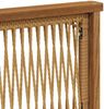 vidaXL Outdoor-Sofagarnitur mit Kissen 7 pcs Natürlich und Hellgrau 3385517 Bild 5