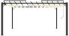 vidaXL Pergola mit Lamellendach 3x4 m Creme Stoff und Aluminium 313927 Bild 3
