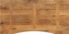 vidaXL Schreibtischplatte mit Aussparung 140x50x2,5cm Massivholz Mango 370212 Bild 5