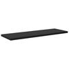 vidaXL Regalbrett 4 pcs Schwarz 60 x 20 x 1,5 cm Holzwerkstoff 875052 Bild 4