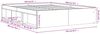 vidaXL Bettgestell Weiß 160x200 cm 3203873 Bild 5