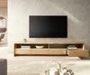 Lowboard Live-Edge 230 cm Eiche Natur 4 Schübe Massiv Baumkante Bild 5