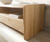 Lowboard Live-Edge 230 cm Eiche Natur 4 Schübe Massiv Baumkante Bild 4