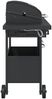 vidaXL Gasgrill, mit 4 Flammen, Pulverbeschichteter Stahl Schwarz, 126,5 x 55,5 x 109 cm Bild 4