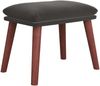 vidaXL Fußhocker Dunkelgrau 45 x 29,5 x 39 cm Samt [341469] Bild 2