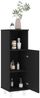 vidaXL Badezimmerschrank Schwarz 30 x 30 x 95 cm Spanplatte [802616] Bild 3