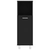vidaXL Badezimmerschrank Schwarz 30 x 30 x 95 cm Spanplatte [802616] Bild 5