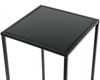 DanDiBo Blumenhocker Metall Schwarz Eckig 50 cm Blumenständer Beistelltisch 96312 S Blumensäule Modern Pflanzenständer Pflanzenhocker Bild 3