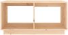 vidaXL Couchtisch 80 x 50 x 40 cm Massivholz Kiefer [814434] Bild 5