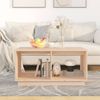 vidaXL Couchtisch 80 x 50 x 40 cm Massivholz Kiefer [814434] Bild 3