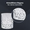 Peill+Putzler Germany 6er Set Whiskygläser, 300 ml Volumen, schwerer Boden, Kristallgläser mit einem schlichten Design, Trinkgläser für Wasser, Saft & Cocktail geeignet Bild 2