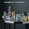 Peill+Putzler Germany 6er Set Whiskygläser, 300 ml Volumen, schwerer Boden, Kristallgläser mit einem schlichten Design, Trinkgläser für Wasser, Saft & Cocktail geeignet Bild 5