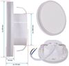 Maxkomfort LED Wandstrahler 6109, LED fest integriert, 300K, Warmweiß, Treppenbeleuchtung Bild 3